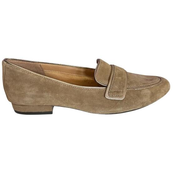 Aerosoles Women's Loafers Size 6M Brown Almond Toe Casual Slip On - Picture 1 of 10